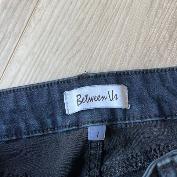 Between Us Dark Stretch Skinny Jean Leggings Jeggings Size 7 - Picture 6 of 7